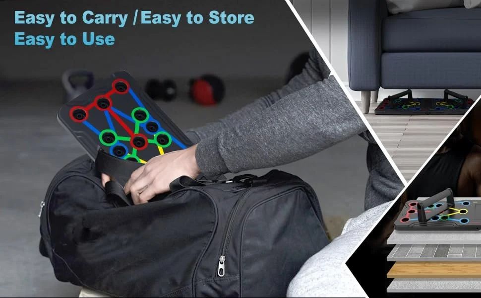 Fit beast Push Up Bars Fitness Equipment 9 In 1 Pushup Board