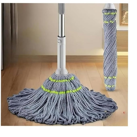 Microfibre Twist Mop, Self-Wringing Floor Cleaning Mop