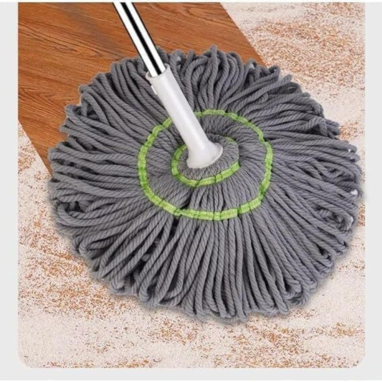 Microfibre Twist Mop, Self-Wringing Floor Cleaning Mop