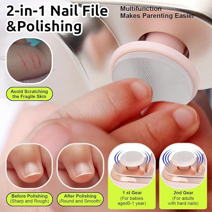 2 in 1 electric Nail Clipper