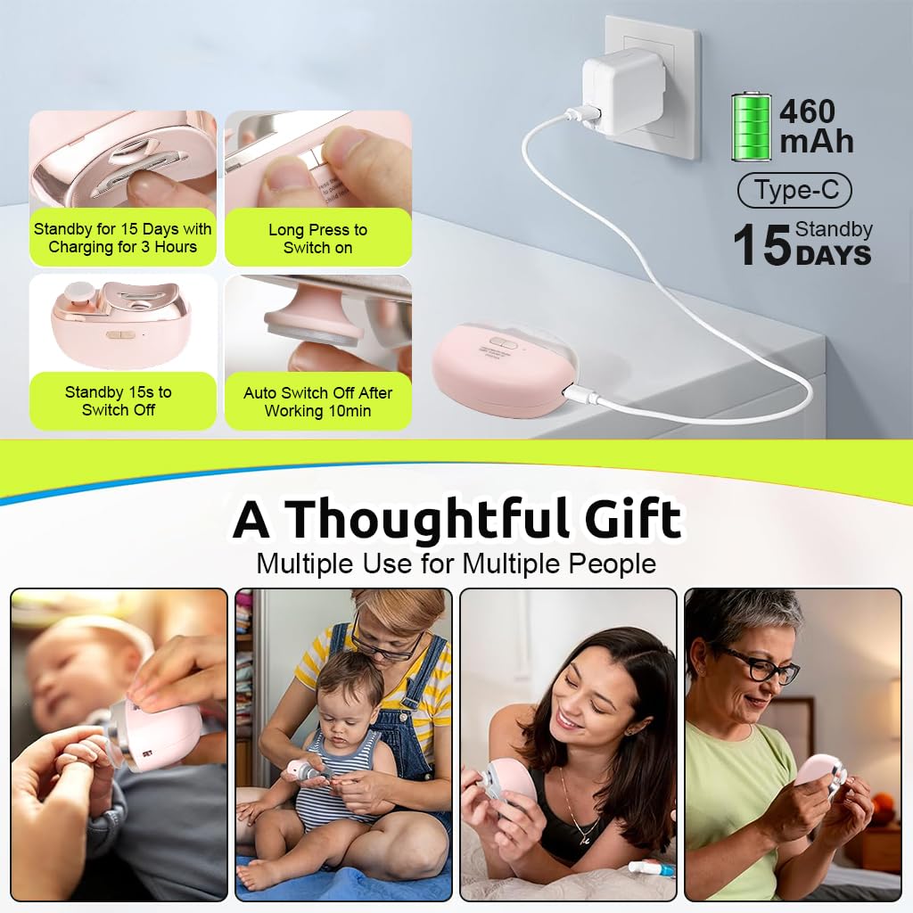 2 in 1 electric Nail Clipper