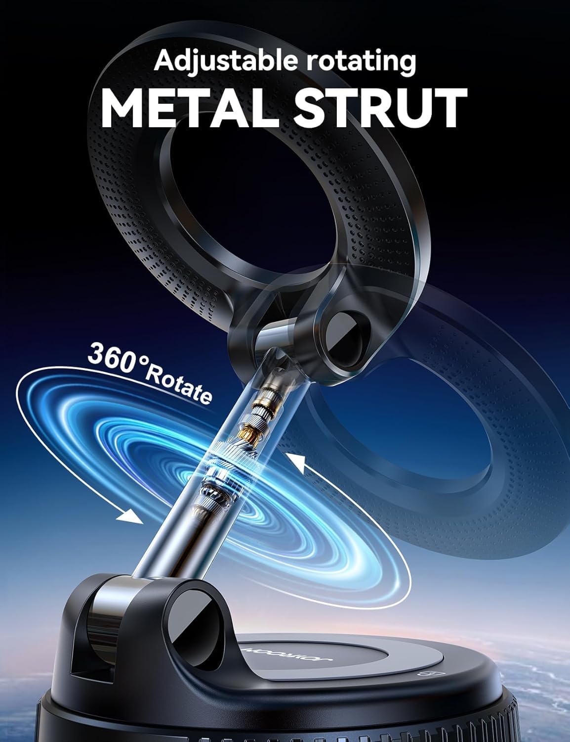 K007 Vacuum Magnetic Phone Holder – For Car & Office