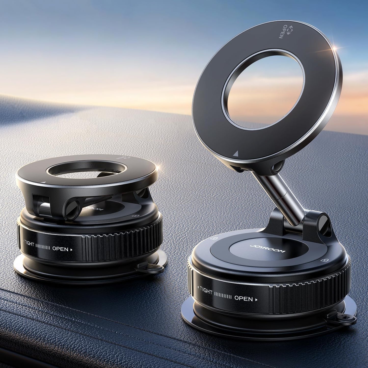 K007 Vacuum Magnetic Phone Holder – For Car & Office