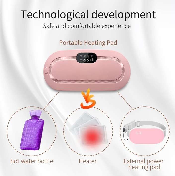 Heating Pad for Period Cramps Relief and Massager